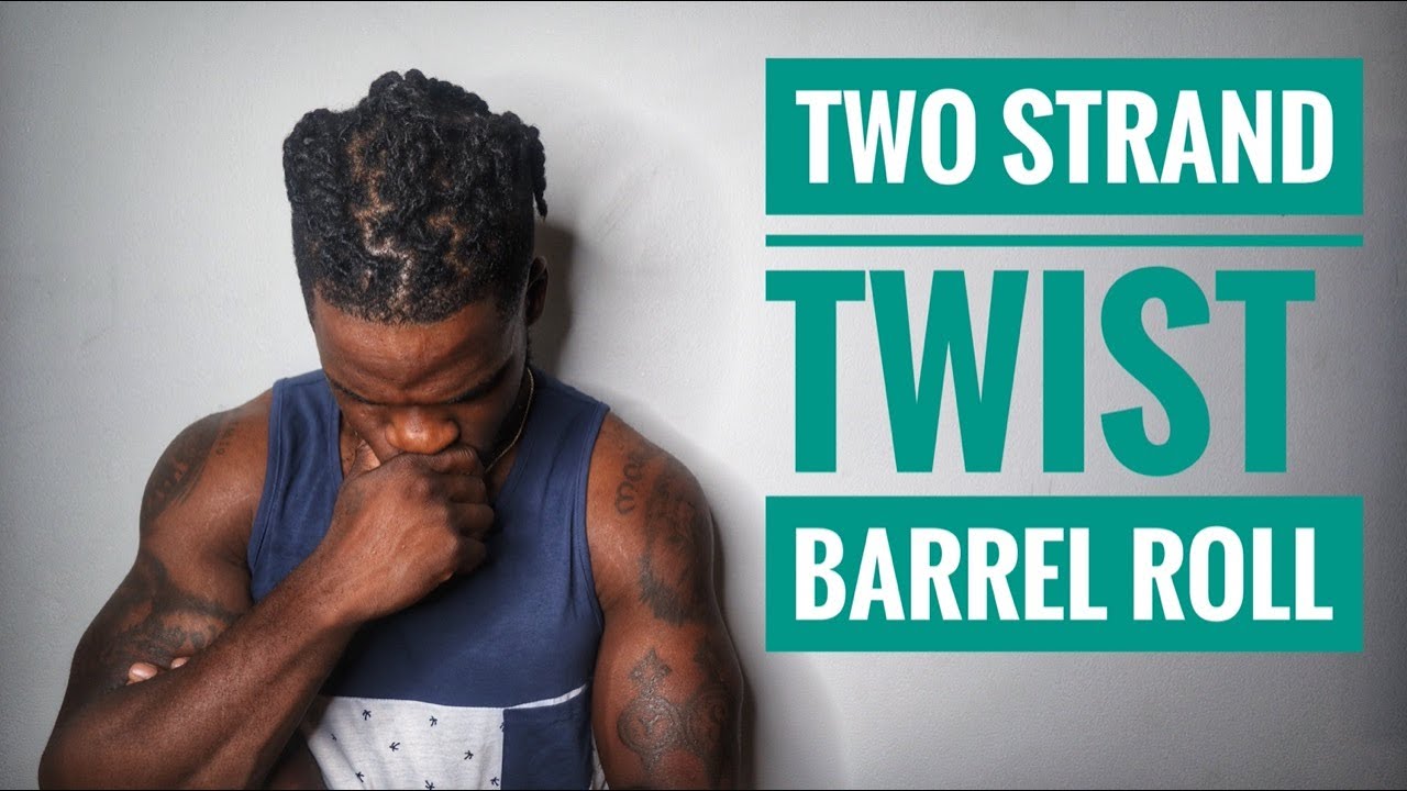TWO STRAND TWIST WITH BARREL ROLL|| My First Loc Style on 2b-4c Hair Texture