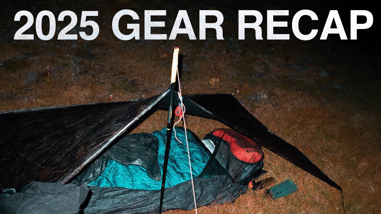2025 recap (SUL backpacking gear)