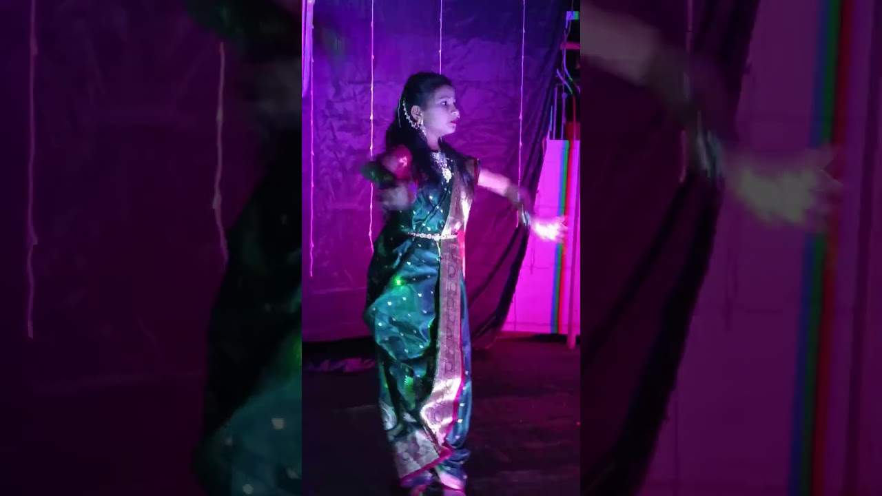 चंद्रा लावणी - रुपाली खुडे  इ .६ वी PMV भुतेटाकळी .#