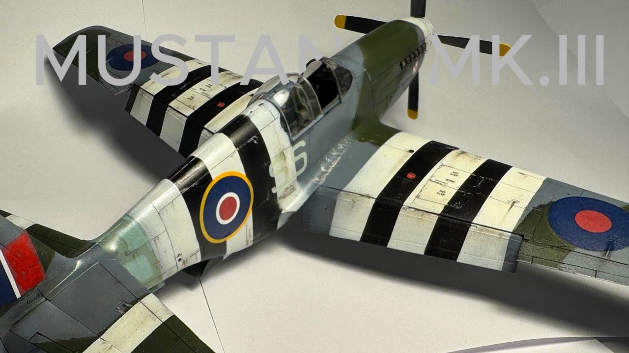 Eduard 1/48 Mustang MK.III Full Build Video