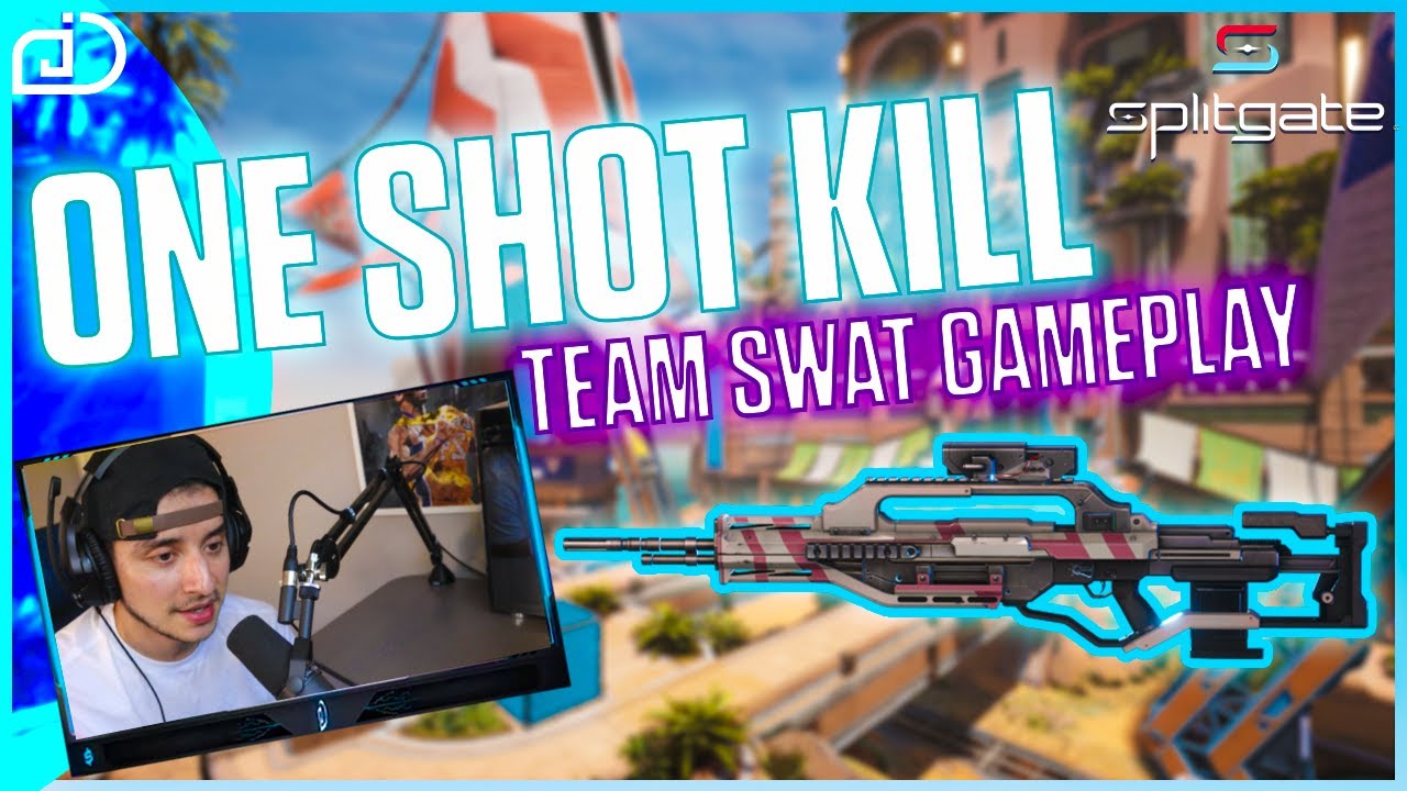 WHY IS TEAM SWAT SO MUCH FUN?! (Splitgate Gameplay Tips & Tricks Guide)
