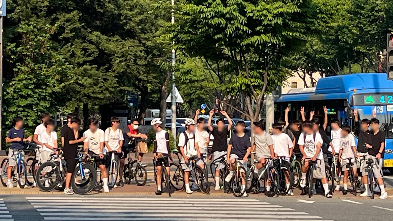 더위를 날려줄 대구 대규모 픽시 라이딩 #픽시