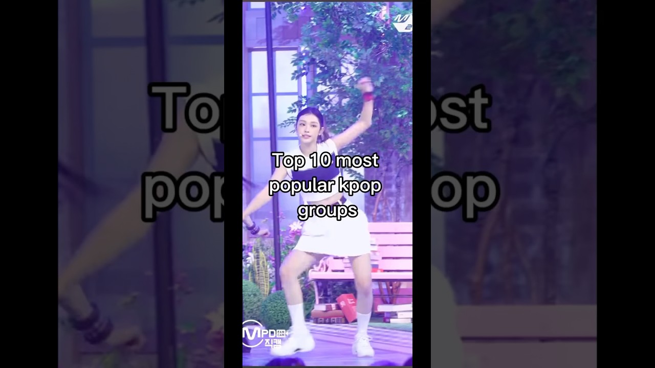 Top 10 most popular kpop groups 