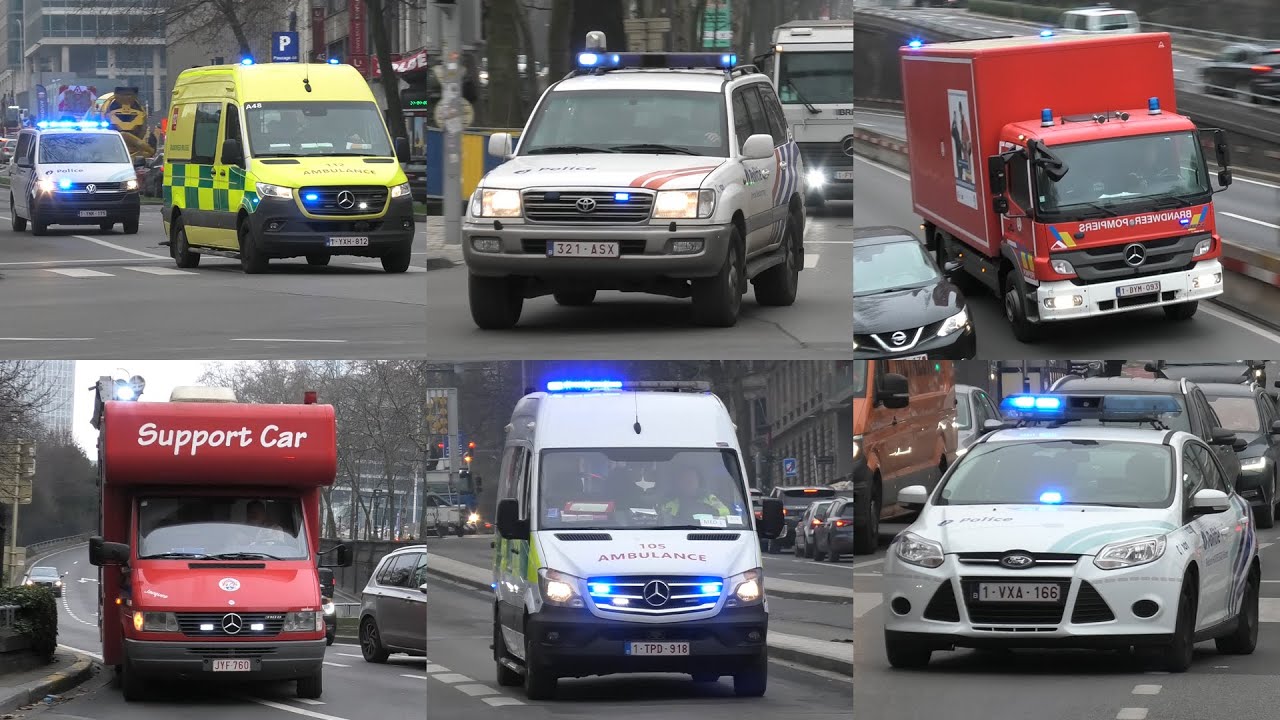 Services de secours Bruxelles / Hulpdiensten Brussel (collection) #9