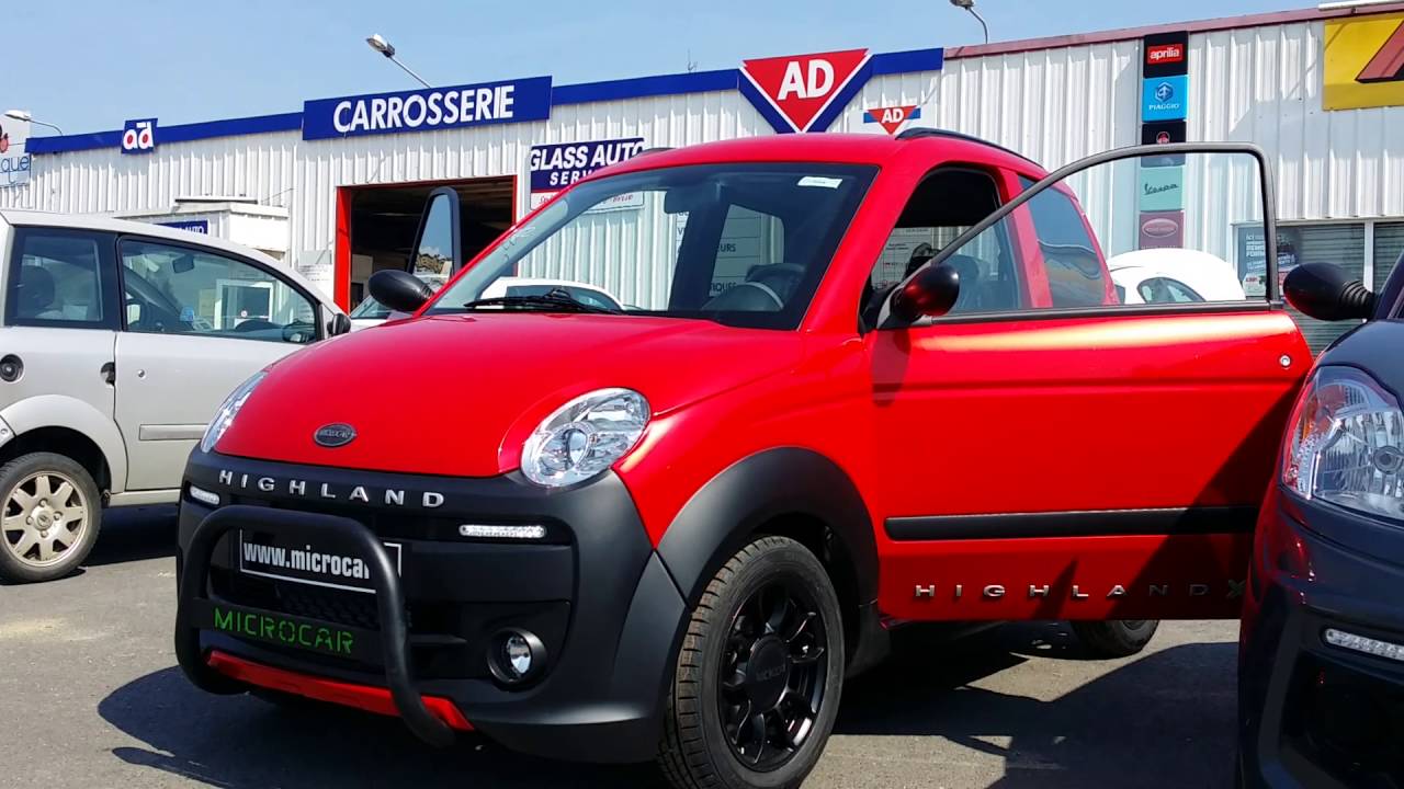 Voiture sans permis Ligier&Microcar Highland X