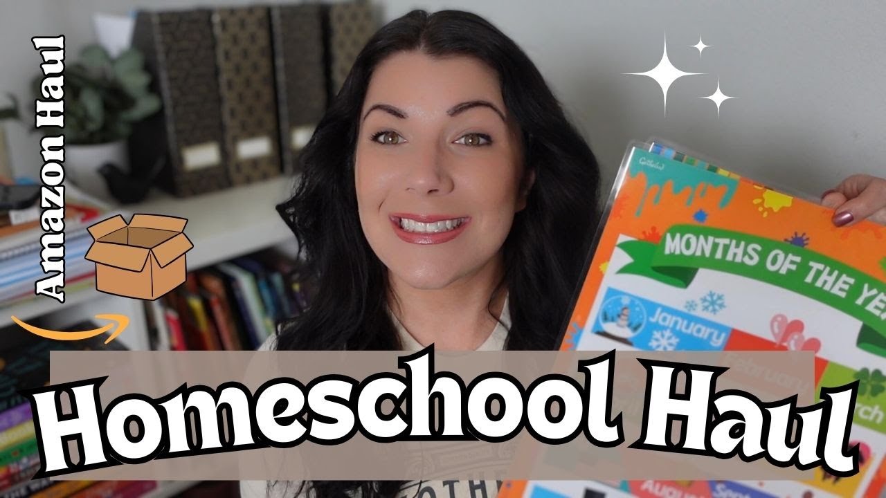 HOMESCHOOL UNBOXING HAUL --- Amazon Haul