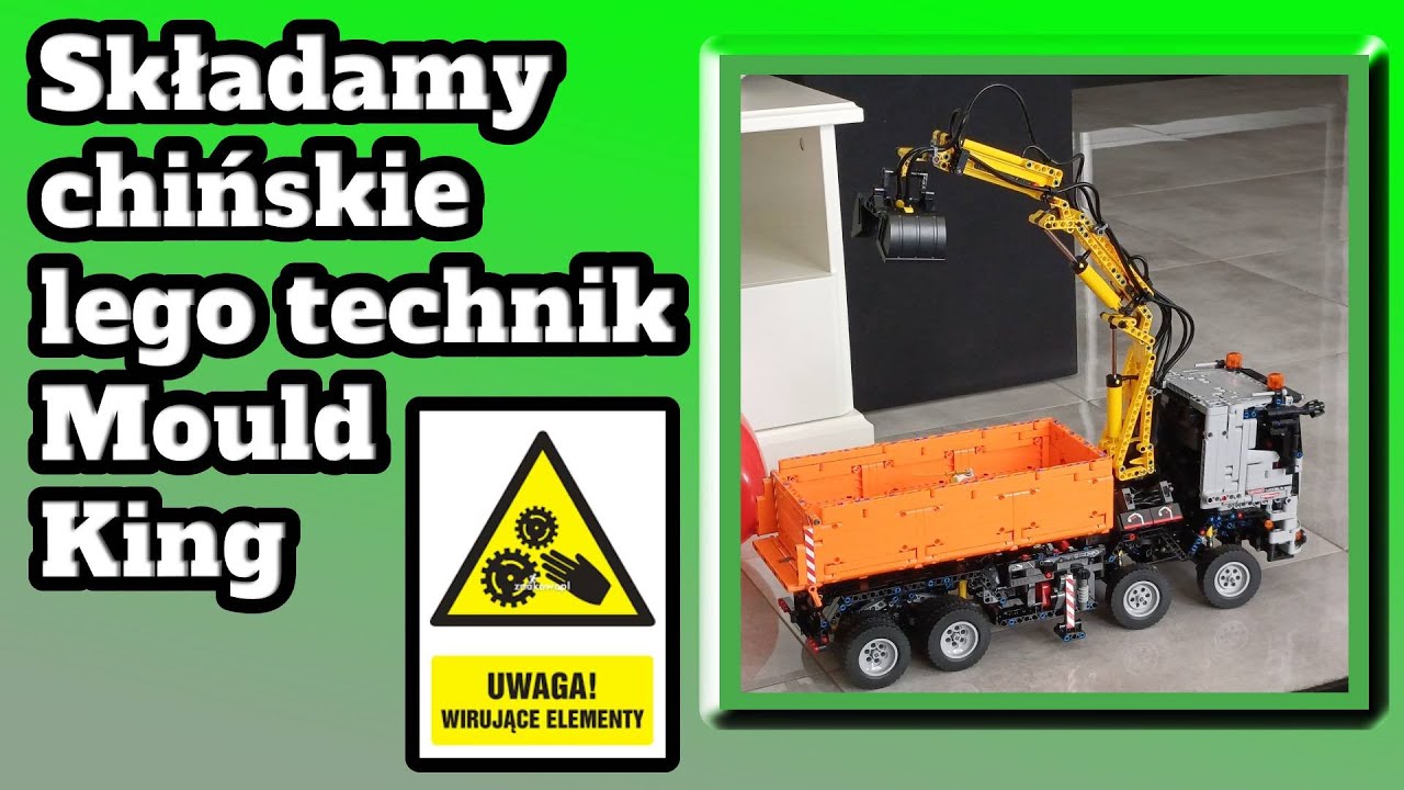 Chińskie Lego Technic Mould King 19007 Mercedes Arocs 8x4