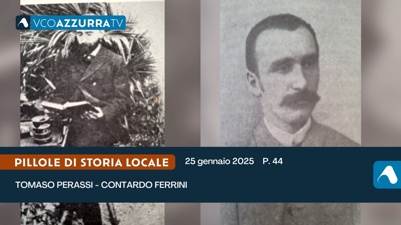 Tomaso Perassi e Contardo Ferrini - Pillole di storia locale, p.44