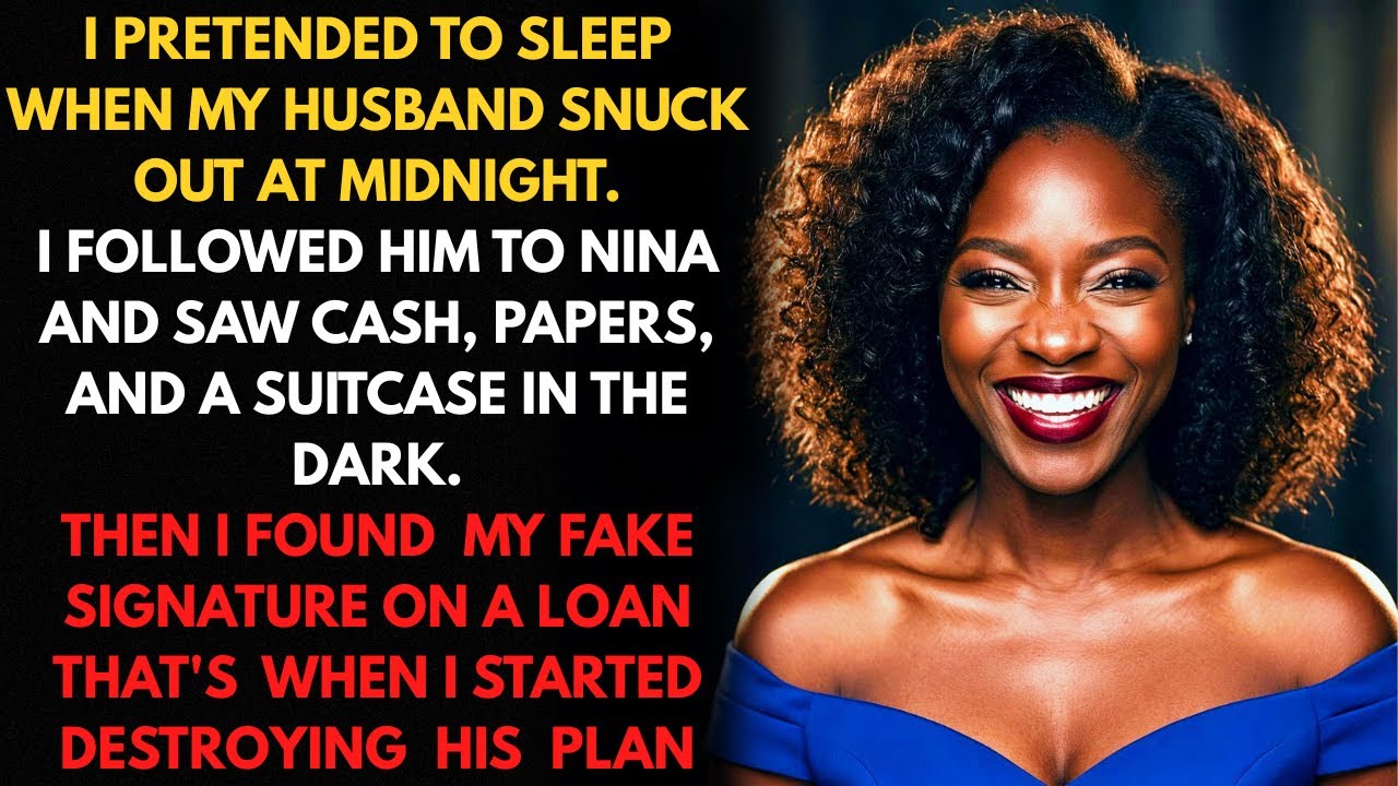 I pretended to be asleep when my husband left at midnight — what I discovered shattered everything…