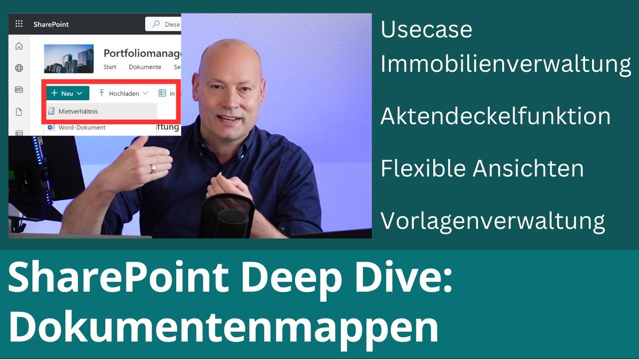 SharePoint Dokumentenmanagement - Tutorial Dokumentenmappen