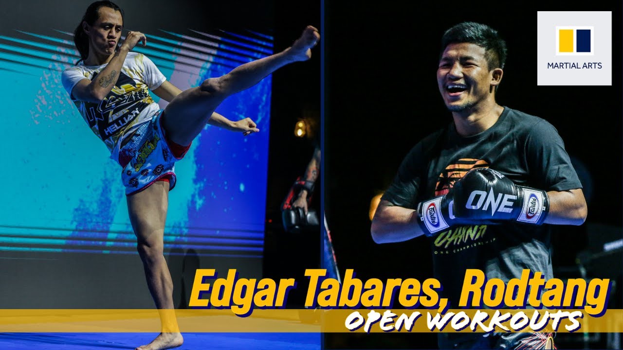 Rodtang, Edgar Tabares open workouts | ONE Championship Fight Night 10