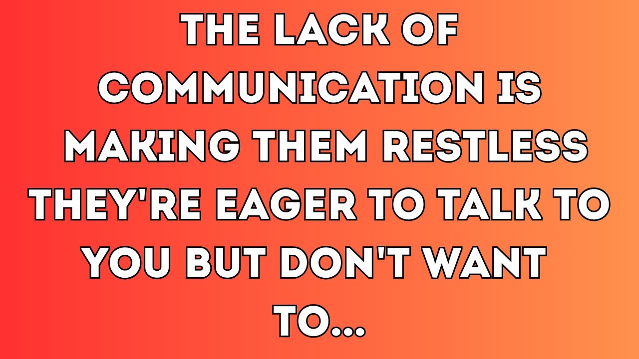🛑Today god message | The lack of communication is making them restless they're... | #god #godmessage