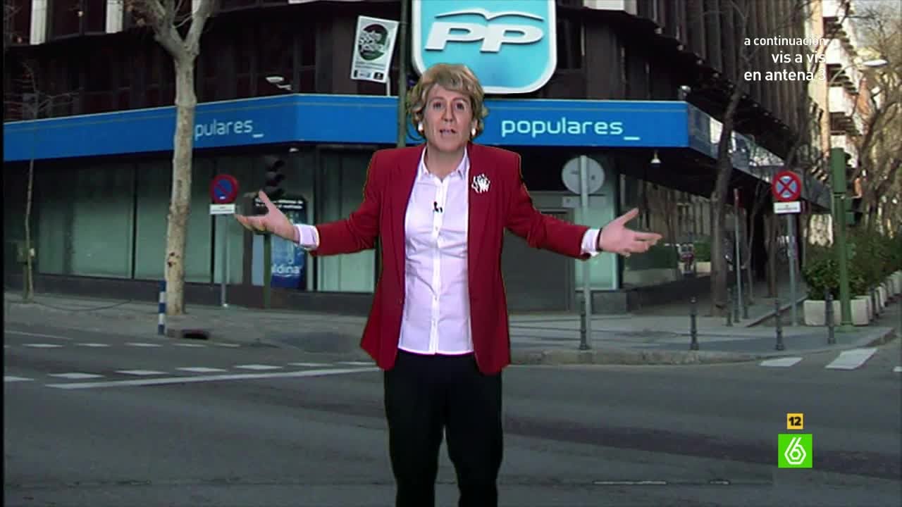Joaquín Reyes es Esperanza Aguirre: 
