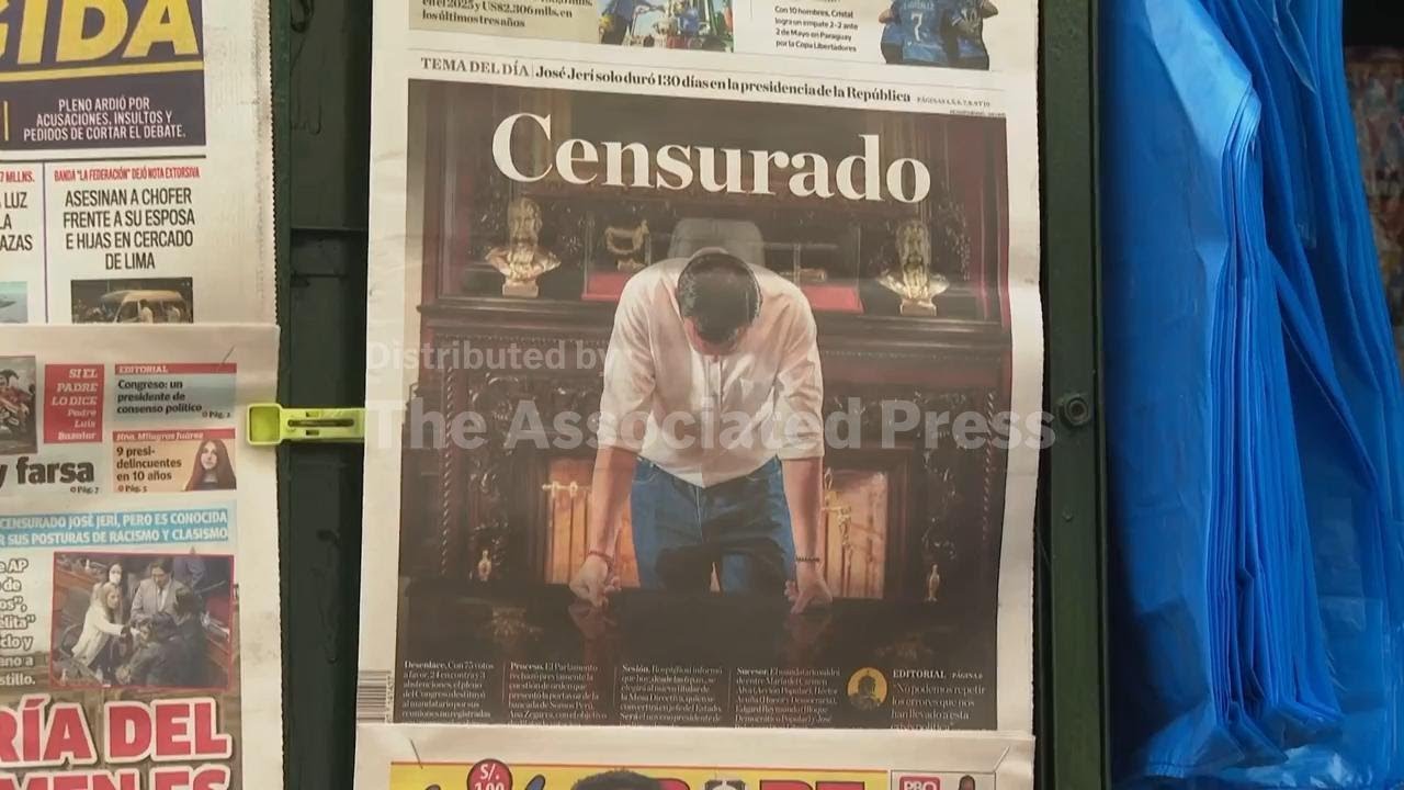Peru prepares for Congress to select new interim president