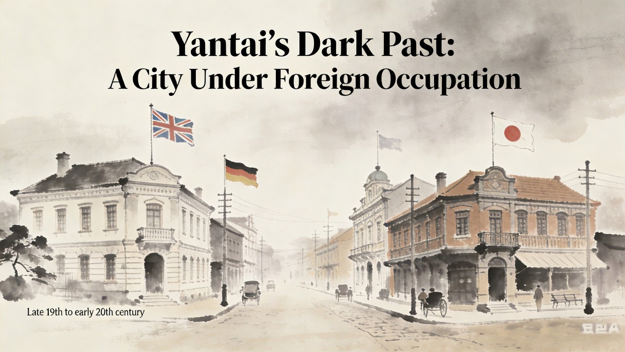 The Forgotten History of China: A City under the control of Britain, Germany and Japan.