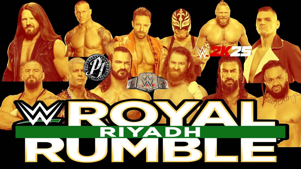 بث مباشر | عرض الرويال رامبل في لعبة WWE 2K25