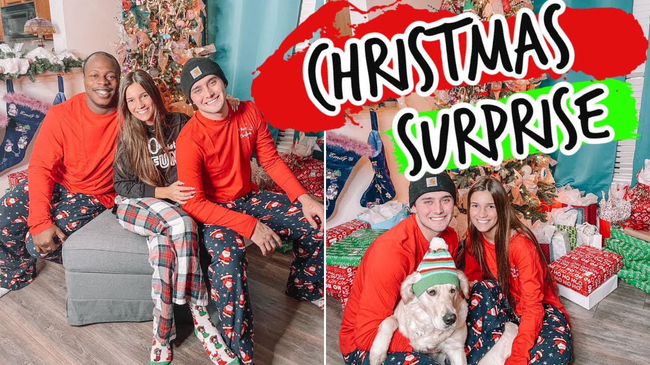 SPECTACULAR CHRISTMAS SUPRISE | MORGAN & JUSTIN