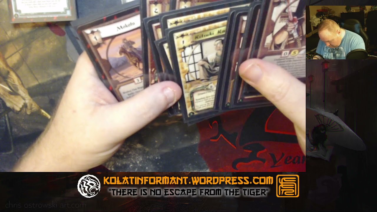 Classic L5R CCG Deck Tech - Monkey Dueling