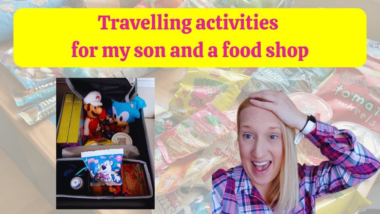 Food we are taking to Butlins Bognor Regis and how to keep my son busy on the journey.