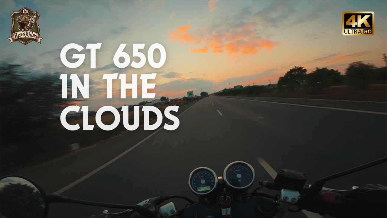 Mesmerizing Highways | 4k 60fps | Motovlog on Royal Enfield Continental GT 650 Red Rooster #16 | DJI
