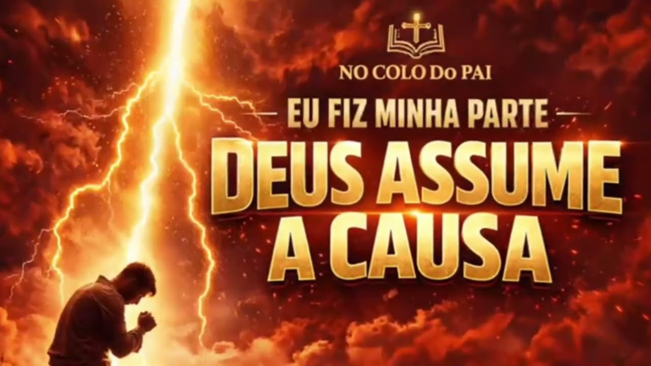 EU FIZ MINHA PARTE… AGORA DEUS ASSUME A CAUSA 🔥 | Palavra Profética Poderosa - FABIO SOUSA