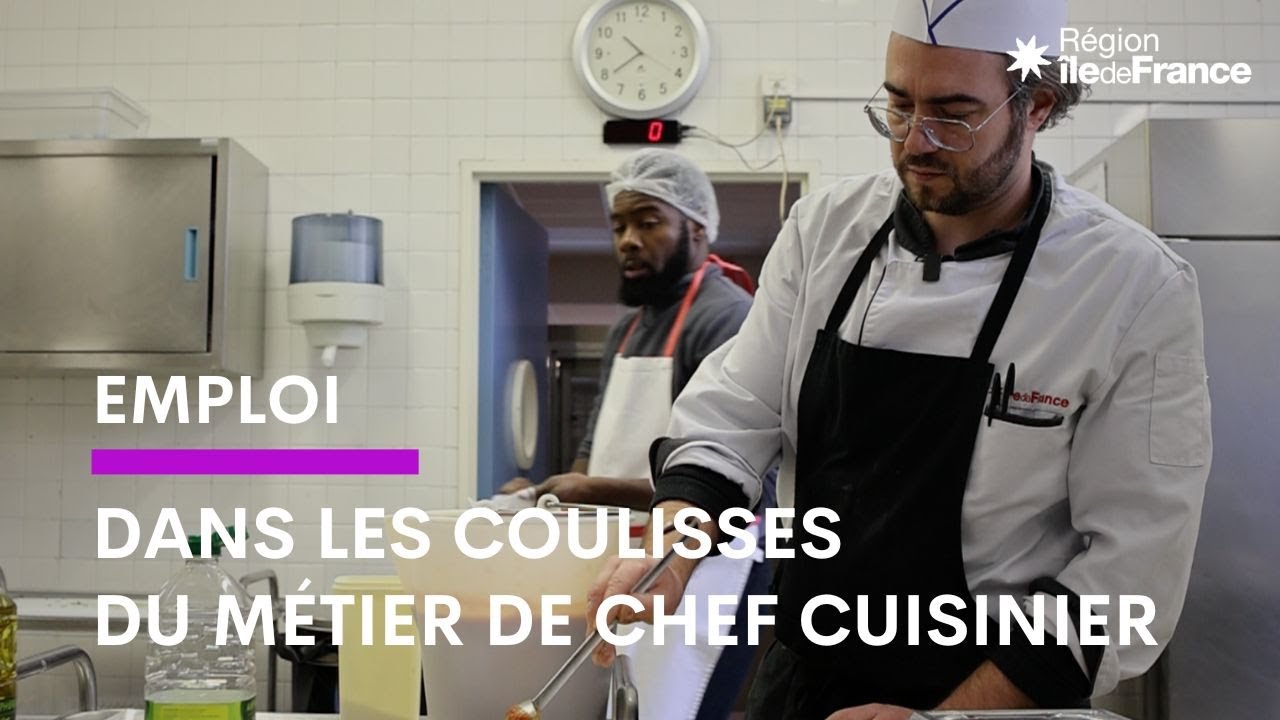 Dans les coulisses des lycées : Riccardo Chignoli, chef cuisinier au collège-lycée Lavoisier