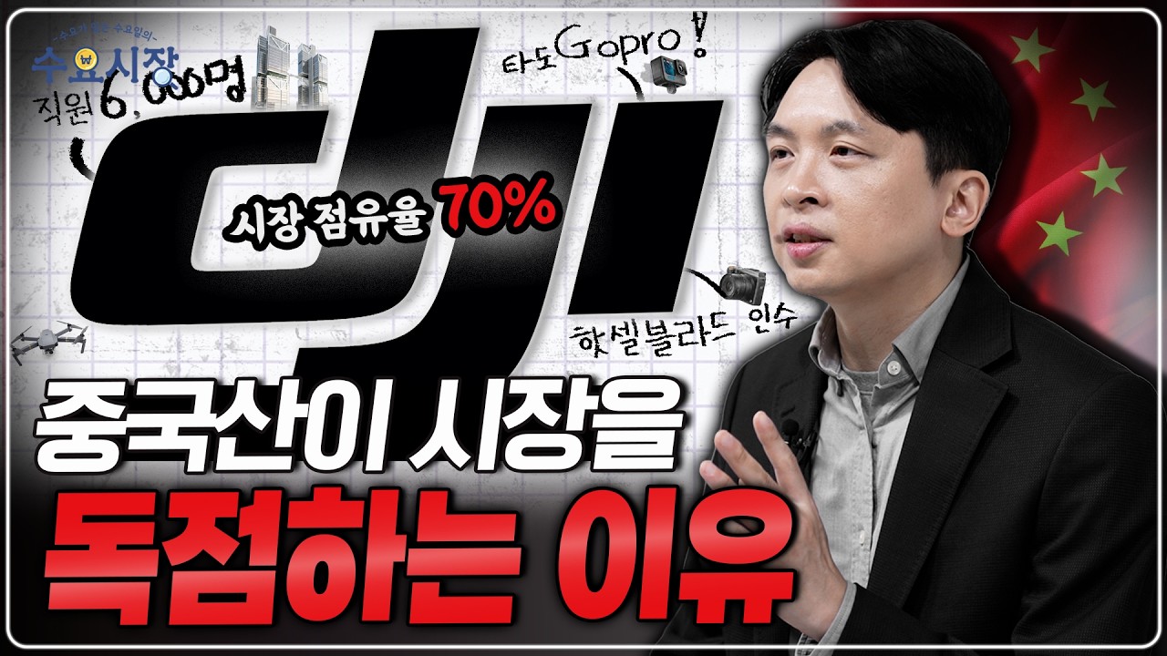 "이젠 중국을 이길 수 없습니다"ㅣ취미로 시작 된 DJI가 최강이 될 수 있었던 비결ㅣ수요시장