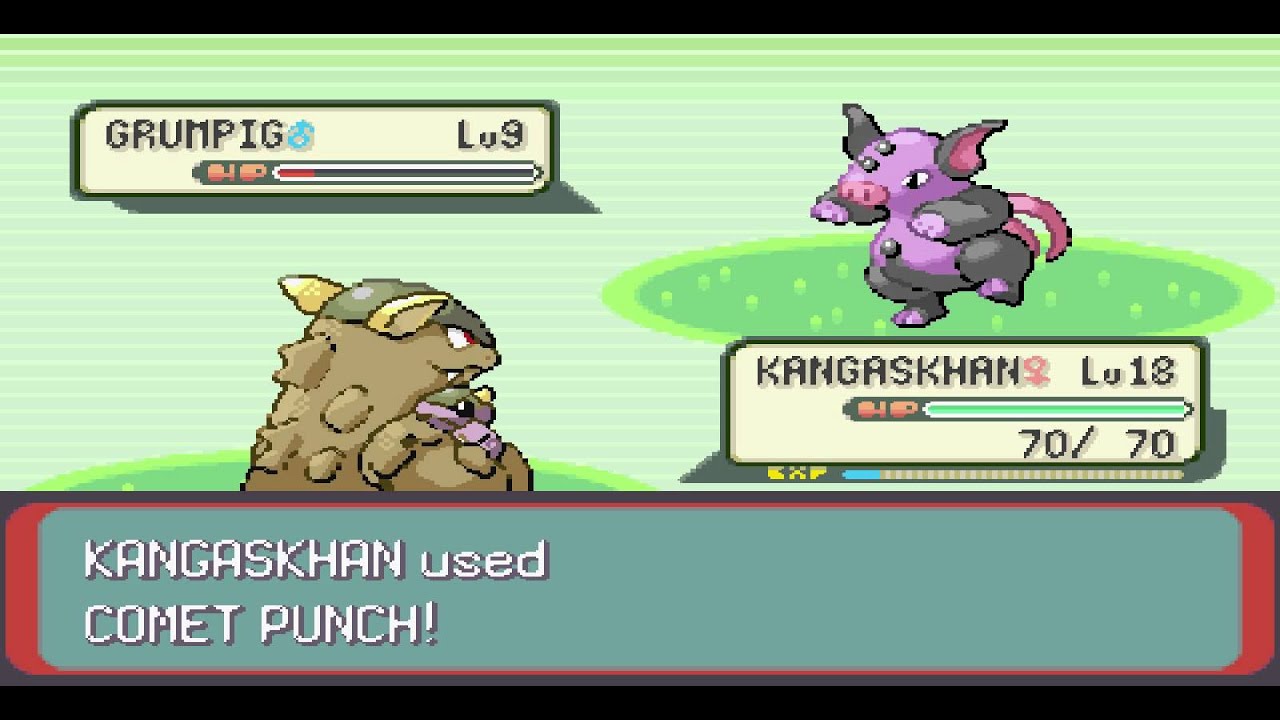 Pokemon Emerald - Versus Youngster Joey
