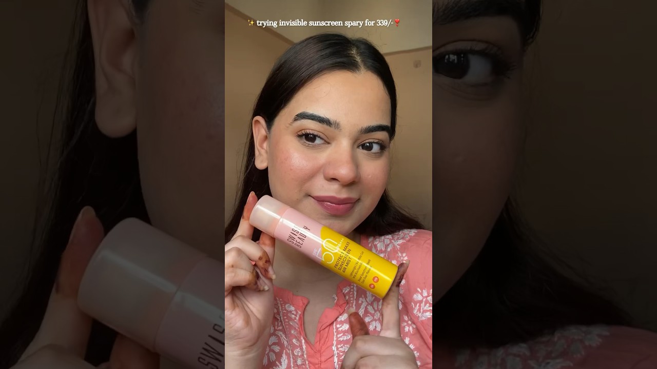 Swiss beauty sunscreen air mist #sunscreenspray #yt #makeup #beauty #review