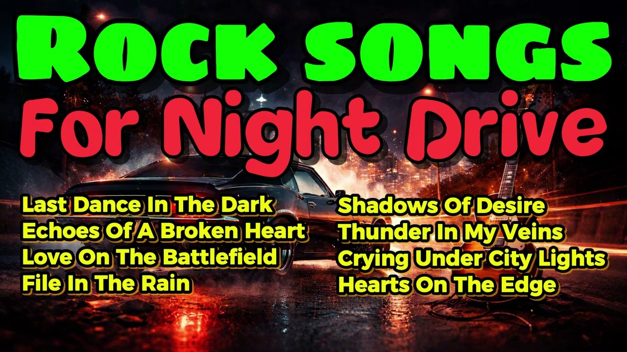 Rock Songs For Night Drive | Classic Rock Harmony