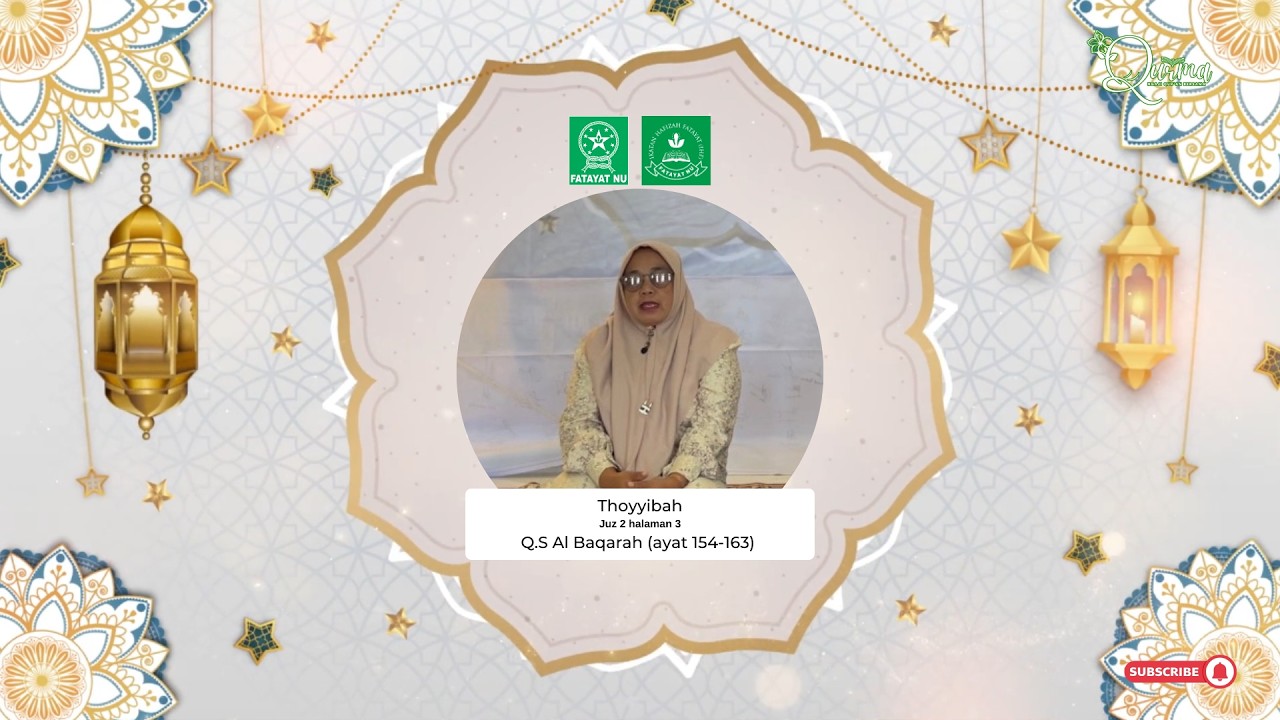 22 Qurma - Thoyyibah, Alhafizah | QS. Al Baqoroh: 154-163 | IHF NU Kab. Kendal
