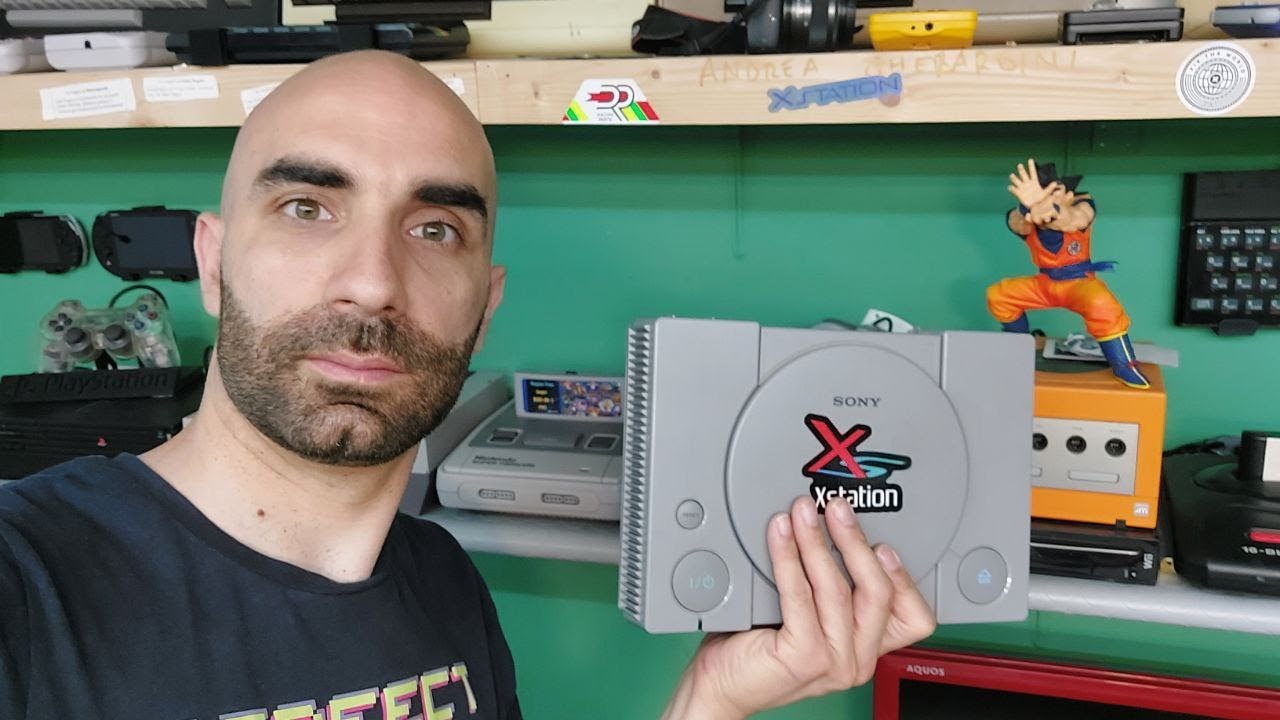 🔴Mi hanno spedito una ps1 con xstation e da schermo nero -  LA RIPARO IN LIVE?🤪
