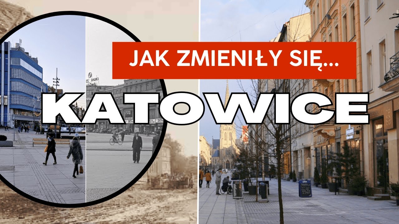 Jak zmieniły się KATOWICE? Dawniej i dziś | Dawny Świat
