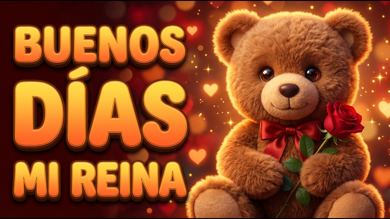 Buenos Días Mi Reina Hermosa 💛 Un Mensaje Que Llega Al Alma #MotivoAmor