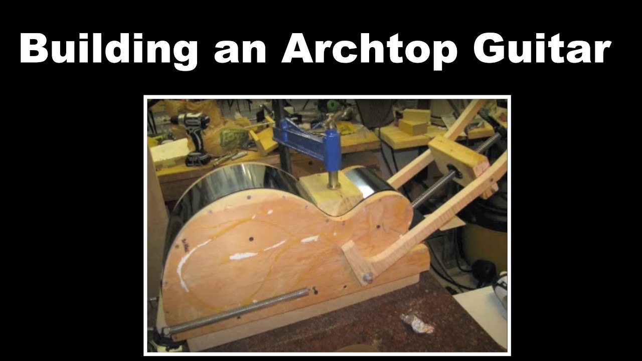 Building an archtop guitar Gibson L5 from Bob benedetto's book