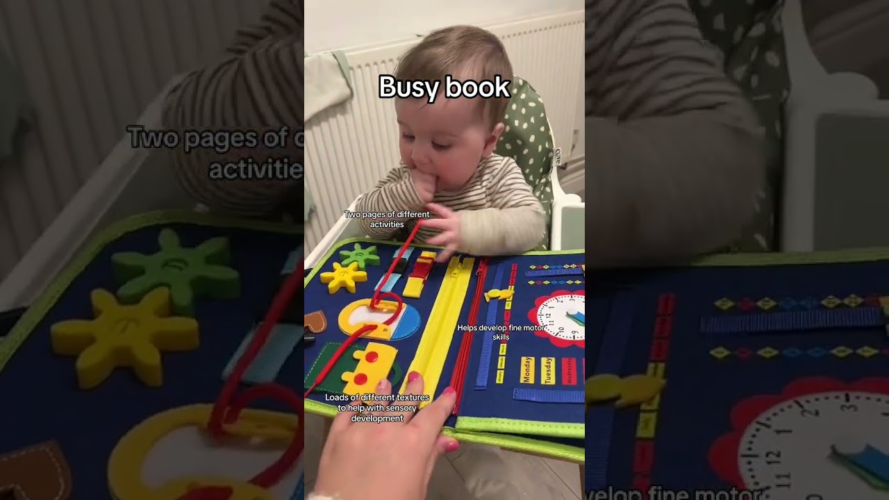Montessori Busyboard For Toddlers