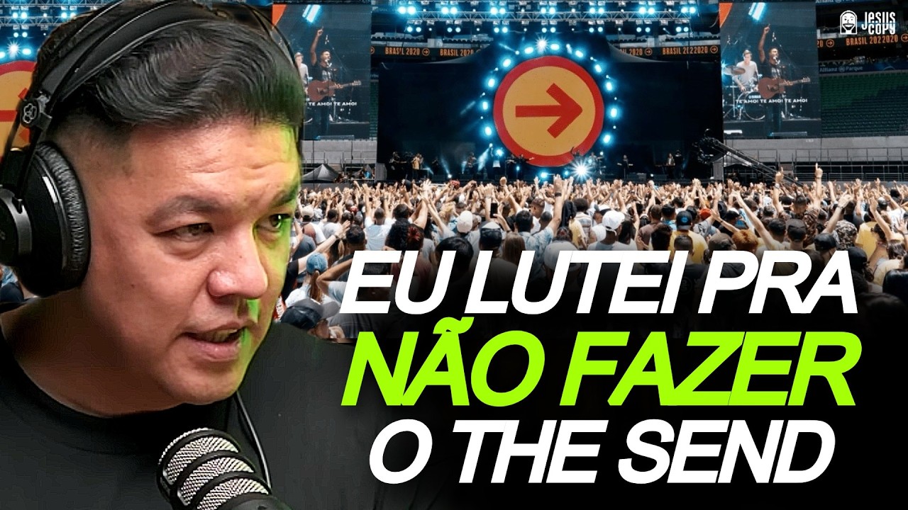 BASTIDORES DO THE SEND - TEO HAYASHI | Podcast Jesuscopy