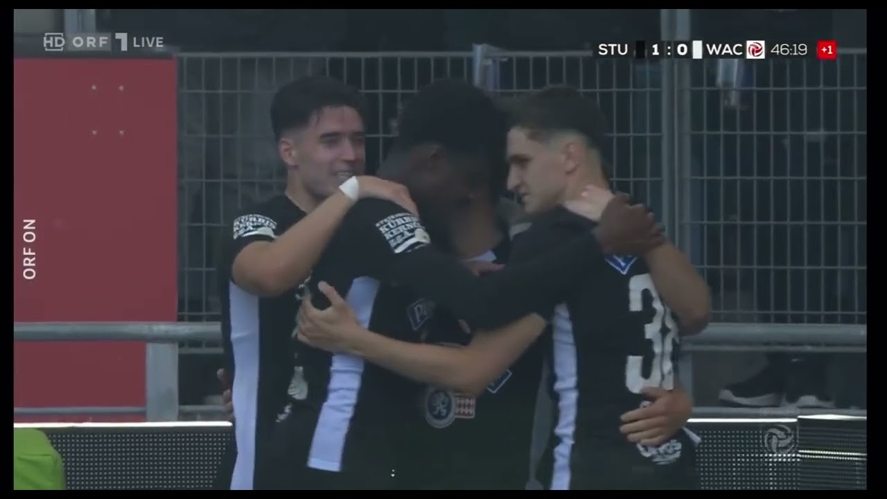 Sk Sturm Graz gegen Wolfsberger AC Saison 2024/2025 Runde 32