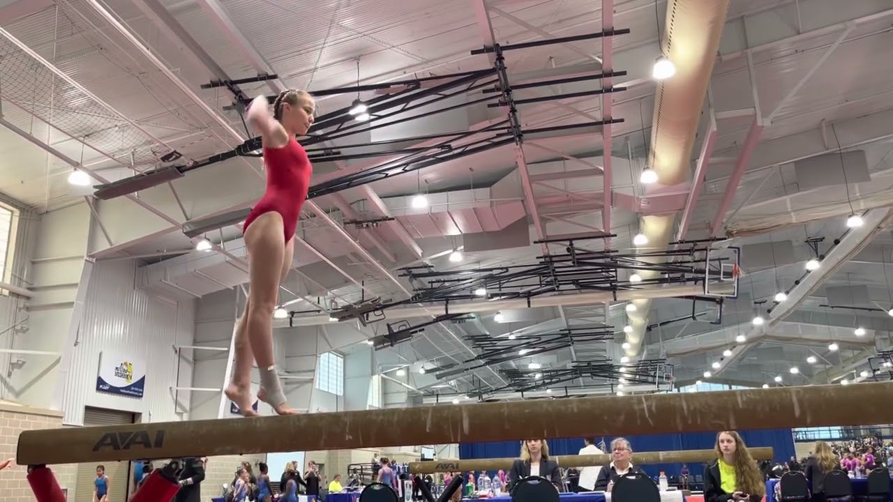 Kira Kiwi Team Florida Beam 9.45 Regionals 2022