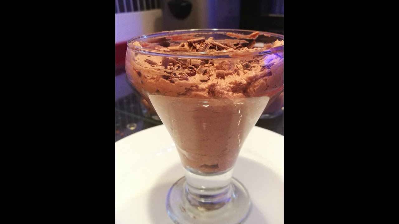 MOUSSE DE CHOCOLATE ( MOULINEX CUISINE )