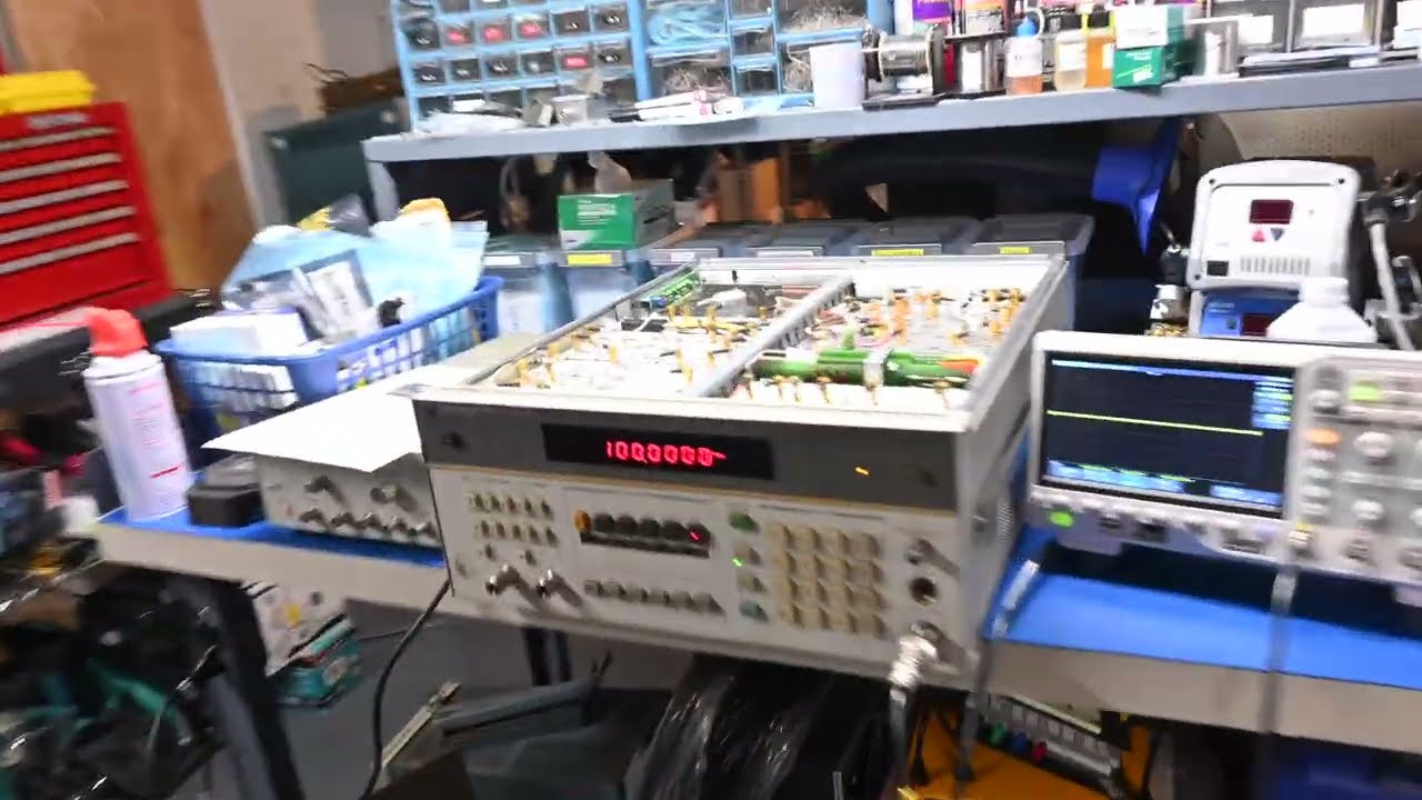 Hewlett Packard 8902A Measuring Receiver Evaluation & Repair - Part 1