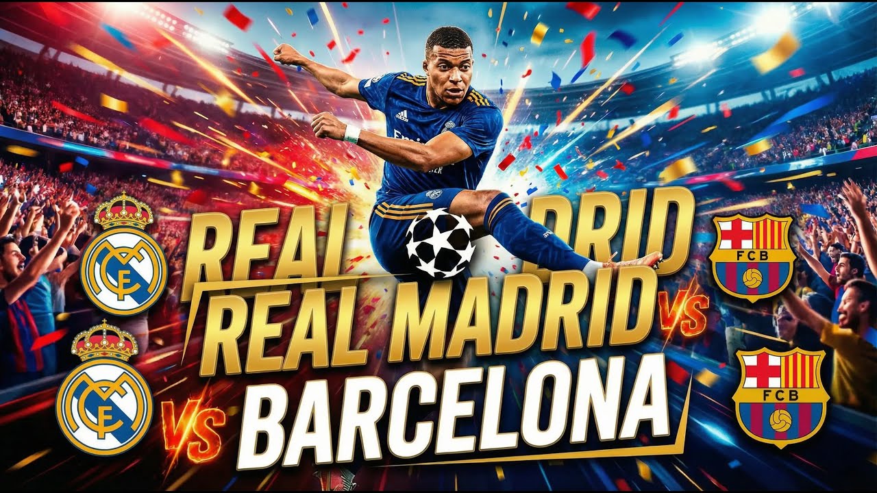 FC 2026 REAL MADRID vs BARCELONA 🔥 INSANE CLÁSICO! | GOALS, DRAMA & LAST-MINUTE CHAOS 😱 FULL MATCH
