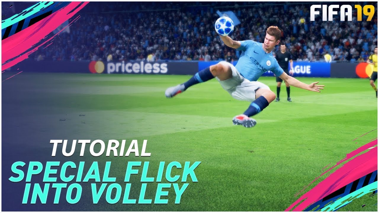 FIFA 19 NEW GLITCH - SPECIAL FLICK INTO VOLLEY (SCORE EVERYTIME) TUTORIAL - AMAZING NEW TECHNIQUE