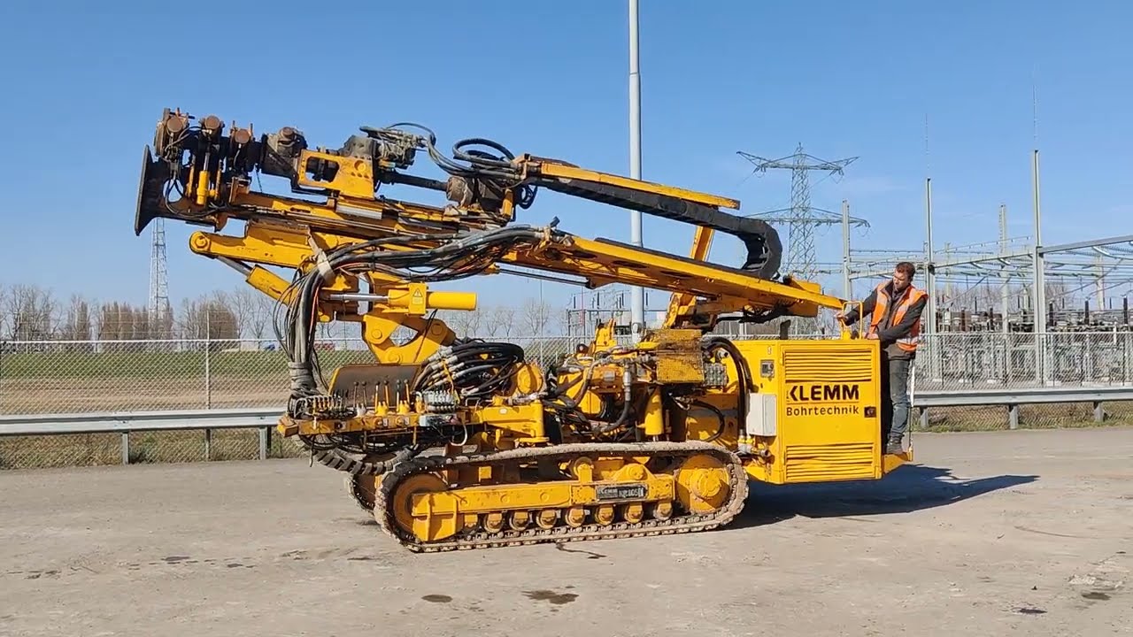 2004 Klemm KR805-1 Crawler Hydraulic Drill | Moerdijk, NLD Timed Auction | 23 - 25 March, 2022