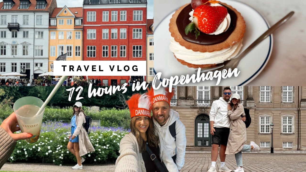 72 hours in Copenhagen | City Break Travel Vlog 🇩🇰 What we did, food recommendations & thrifting!