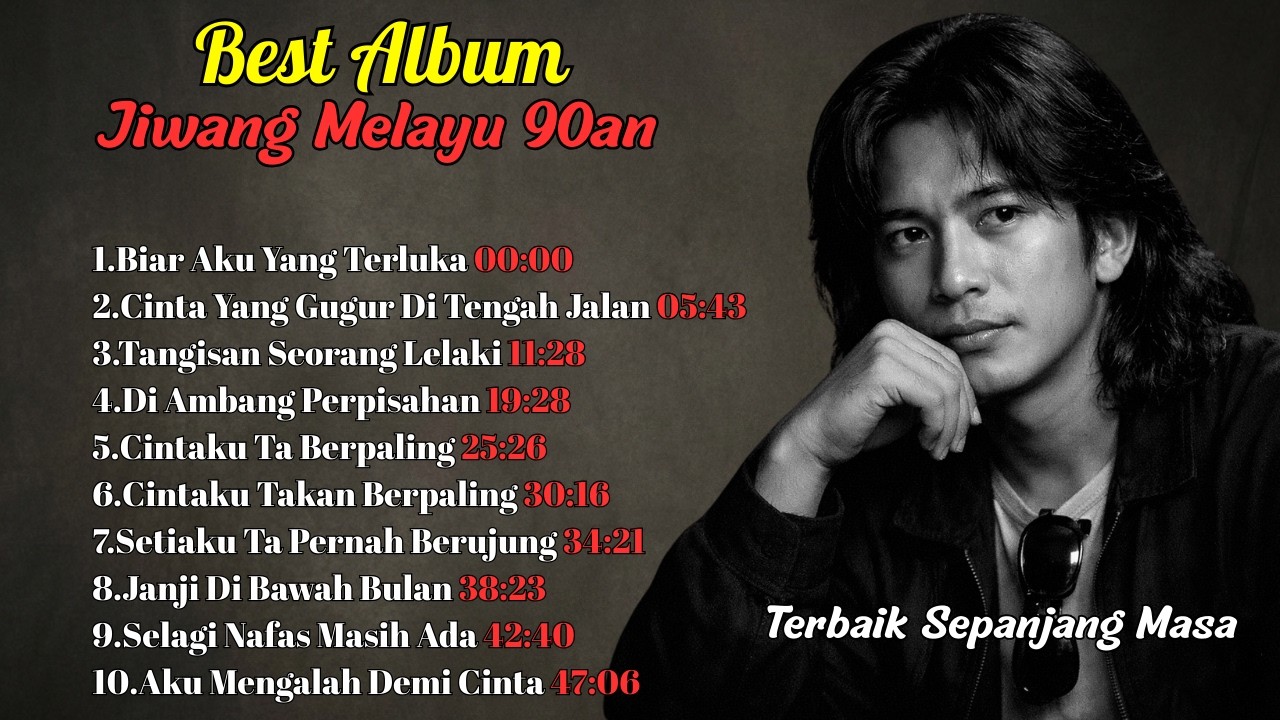 Lagu Jiwang Melayu 90an Terbaik Sepanjang Masa 💔 Nostalgia Slow Rock & Lagu Sedih Patah Hati