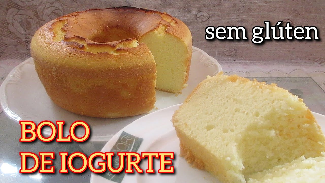 BOLO DE IOGURTE SEM GLÚTEN E SEM FERMENTO | FAÇA E VENDA RENDA EXTRA VENDENDO BOLOS SEM GLÚTEN