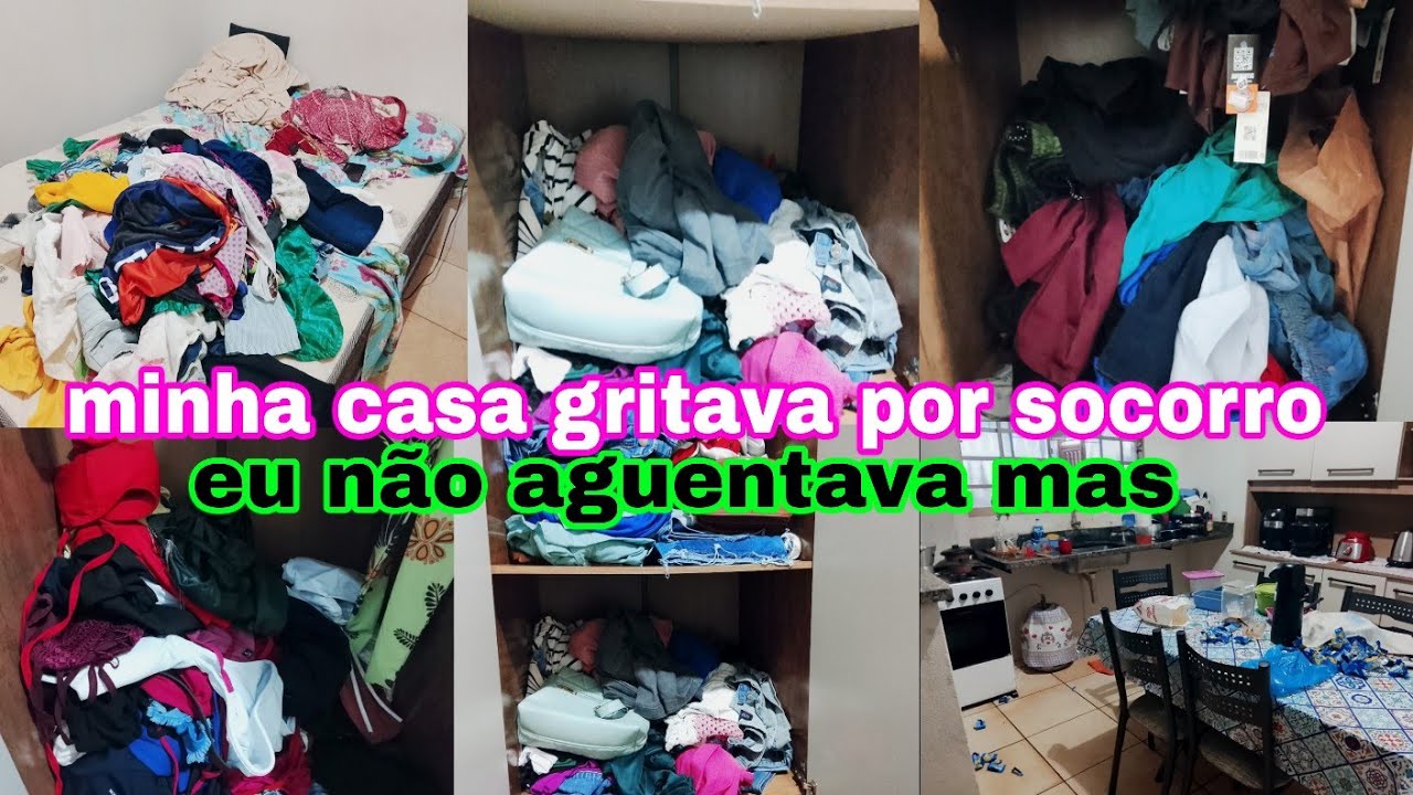 Vc não está preparada pra ver essa faxina/eu não aguentava mas precisei colocar tudo em ordem