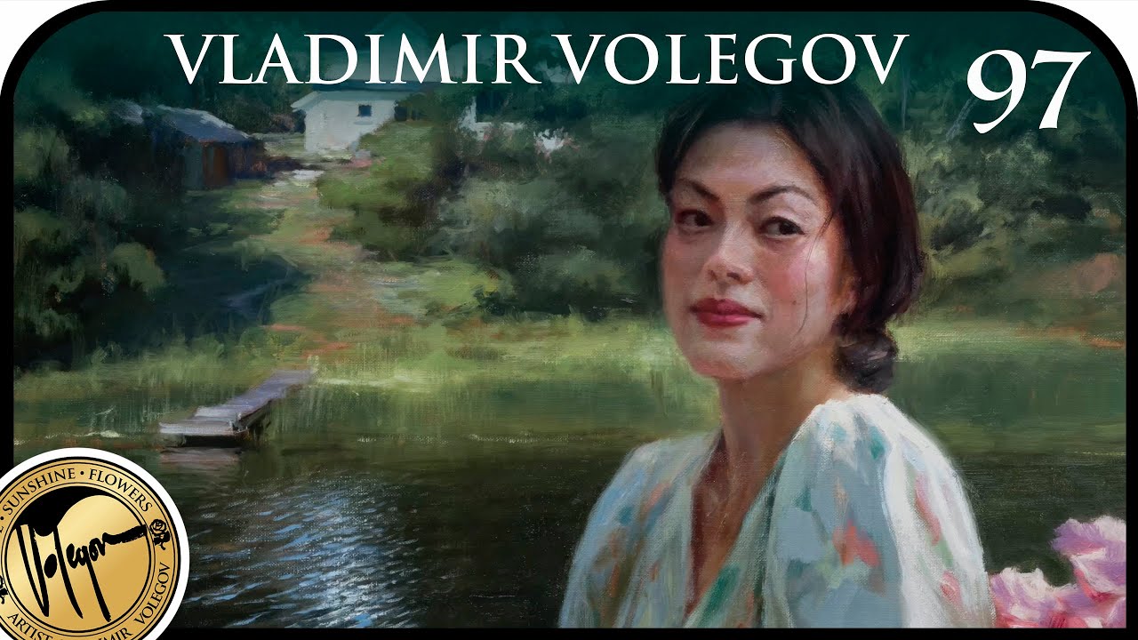 97.  Portrait of Numfon, commissioned painting, oil on canvas by Volegov