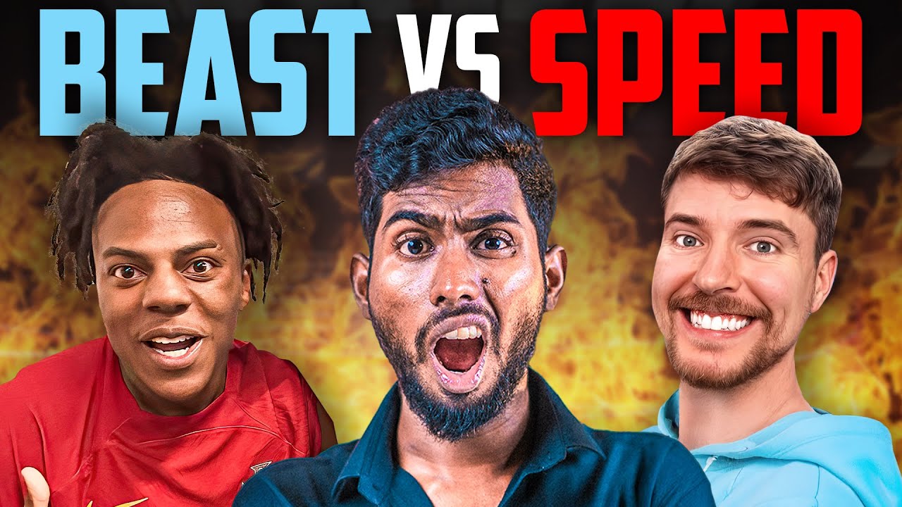 IShowSpeed Vs Mr.Beast 🔥- Organic Creators இதுல யாரு? 🤔